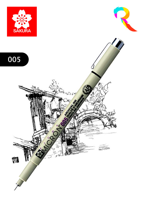 Sakura Pigma Micron 05 Black Drafting Pen - Leeman Geophysical