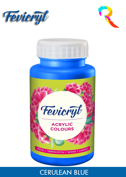 Fevicryl Acrylic Paint - Sky Blue (63)