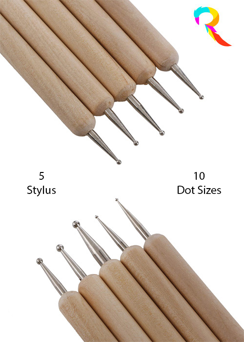 Lifestyle-You 5 Pcs Nail Dotting Tool set - Price in India, Buy