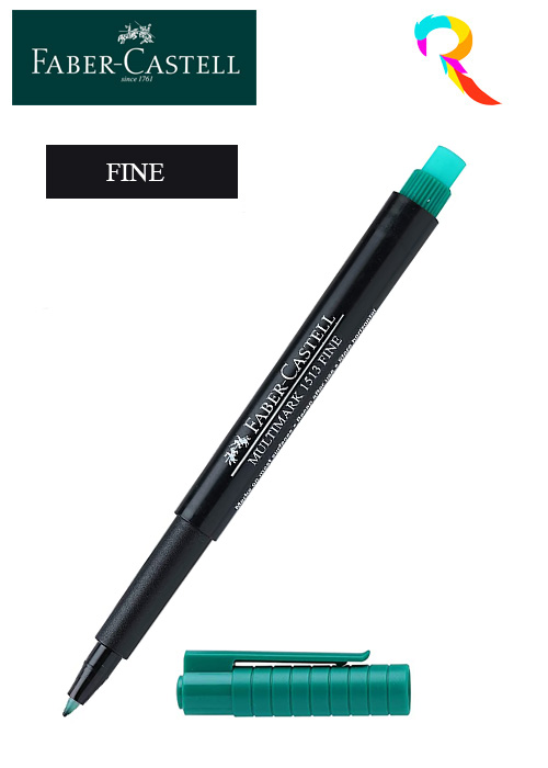 Pennarelli Faber Ohp Punta Fine Verde FABER-CASTELL - 151363