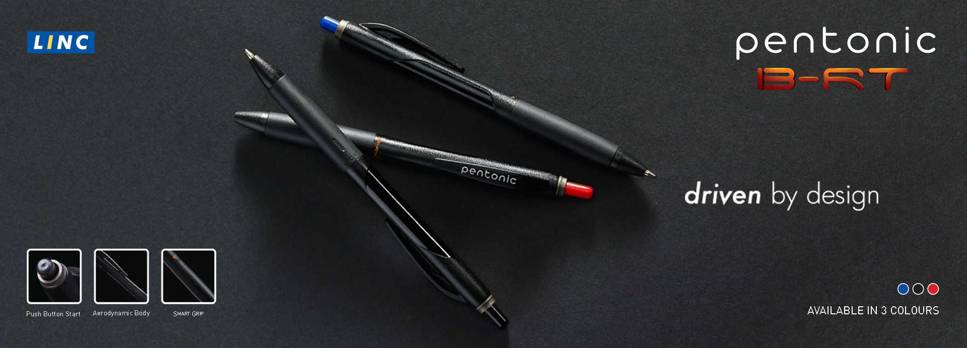 Linc Pentonic B-RT Ball Point Pen – Blue – Rangbeerangee.com ...