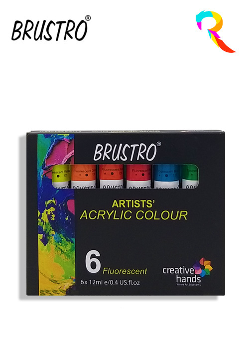 brustro acrylic paint tubes