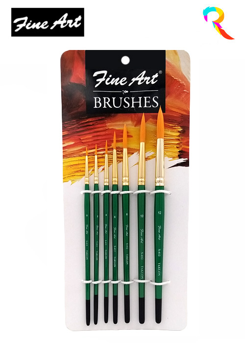 Drawing Pencils With( Blending Stumps Round And Flat Brush set