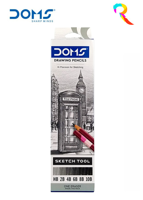 Sketching Pencils Set with Artist Sketch Pad (34 Pieces) - Swedexpress