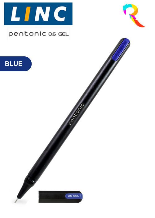 Pentel BL 417 Energel 0.7mm Roller Gel Pen – Blue –  –  Colourful Stationery Sellers